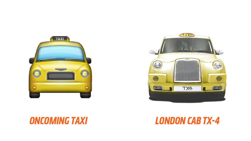 Illustration for article titled What Kind Of Cars Are Emoji Cars Supposed To Be?